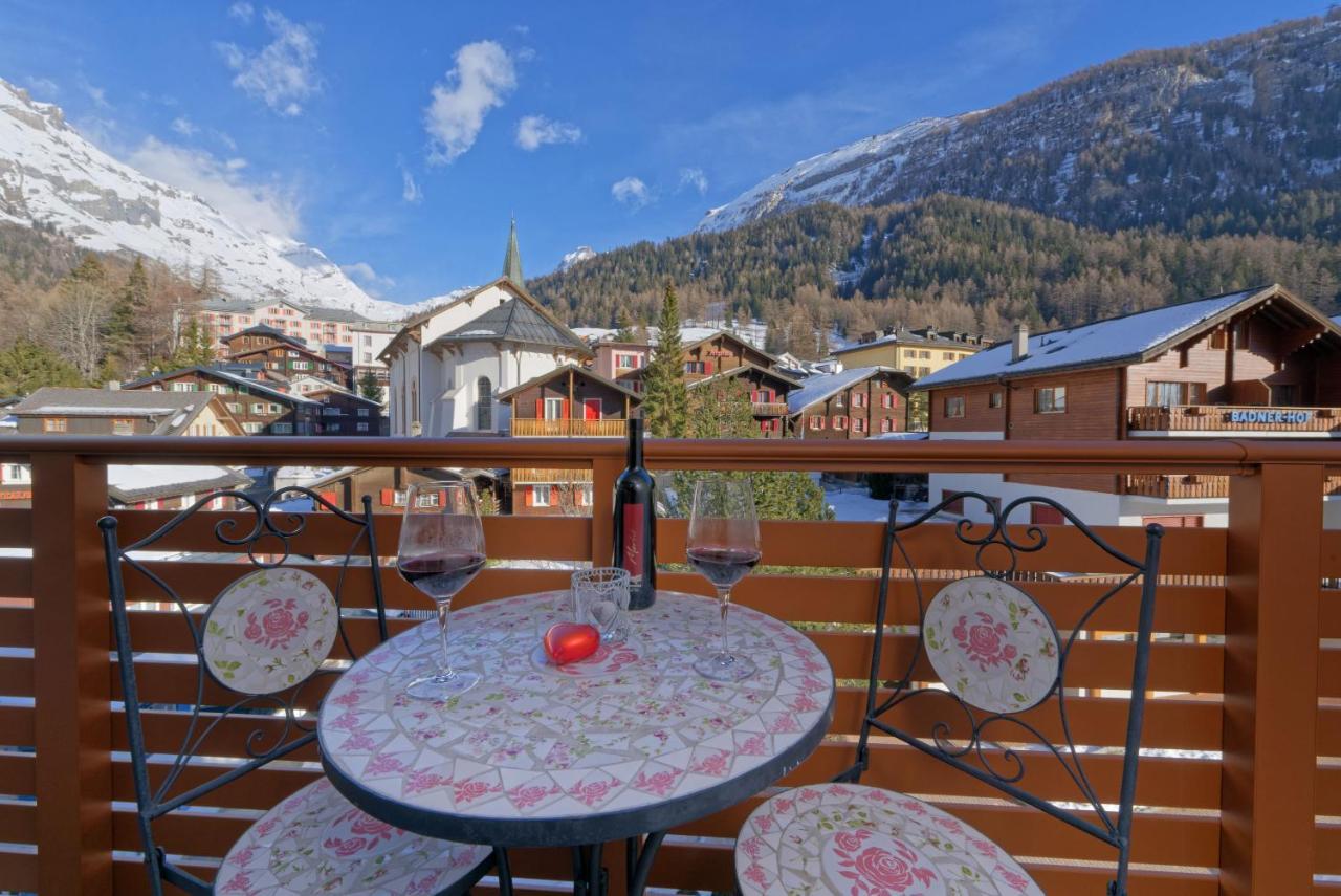 Dala Hotel & Apartments Leukerbad Exterior foto